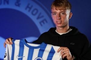 罗马诺：布莱顿19岁小将汤姆-沃特森被英格兰U21征召